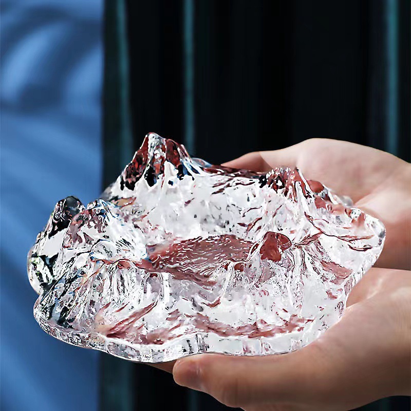 Vitrum Ashtray: De perfecta combination of transparent pulchritudinem et diuturnitatem!