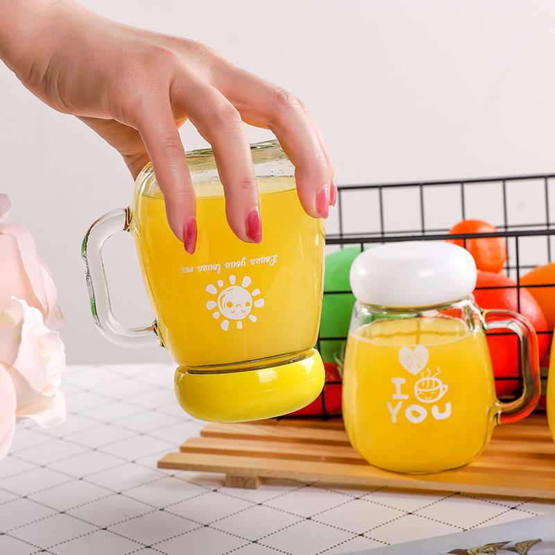 Creative Big Venter Vitrum flos tea Cup