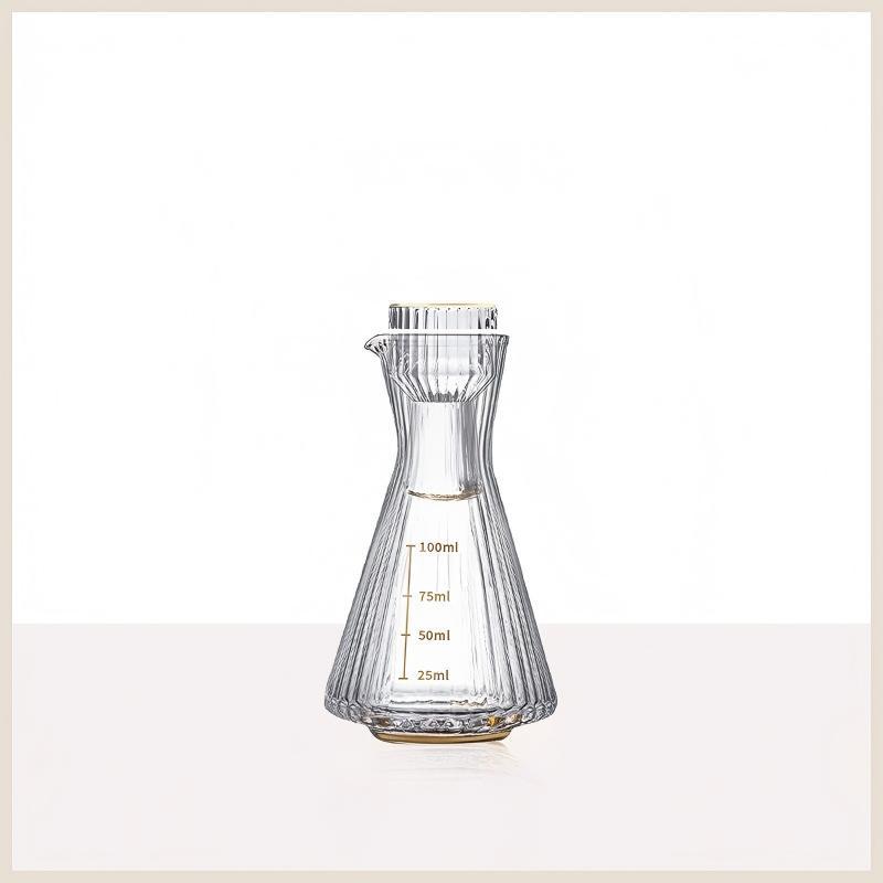 Creative Chinese-style Parvus Spiritus Calicem cum Graduated Pourer