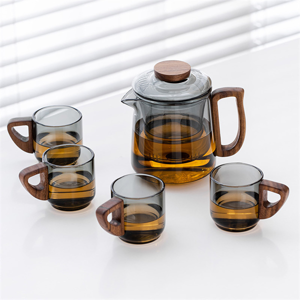 Vitrum teapot pro tea