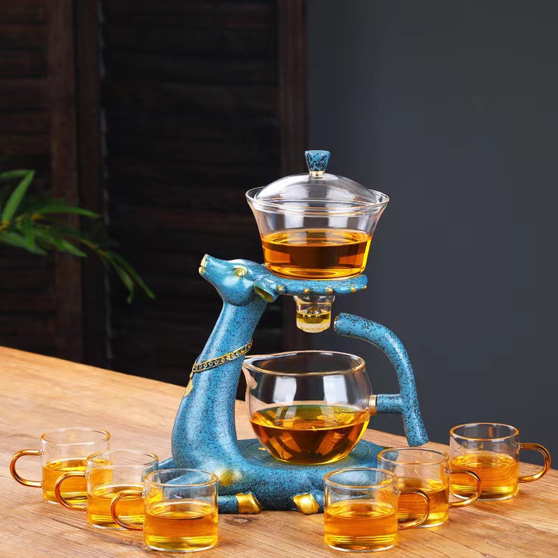 Magnes cervus vitreus tea set