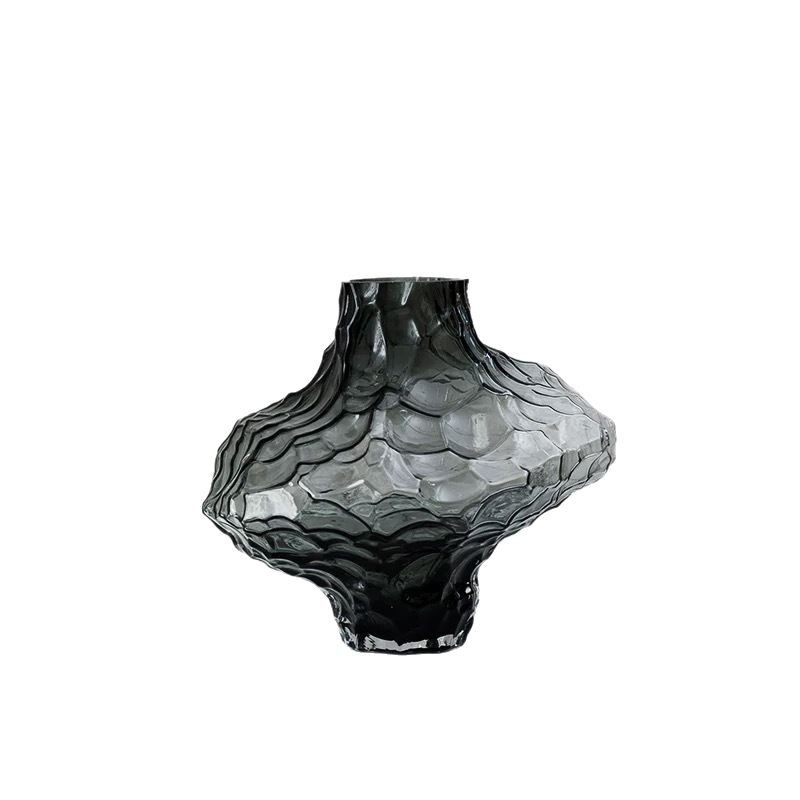 Vitri minimalist moderni triclinium cum Handcrafted Floralis Vase