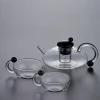 Nordic style vitreum tea set